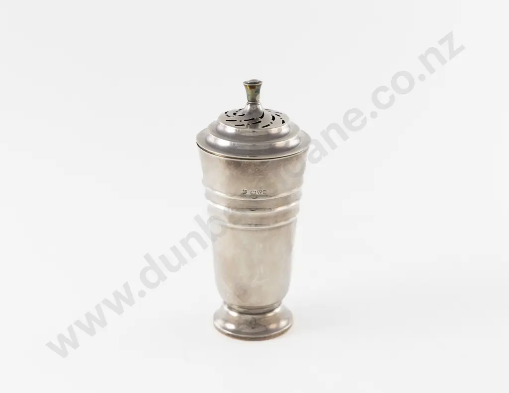 Art Deco S/S Sugar Caster Image 1++