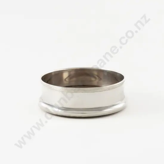 Boxed QEII S/S Wine Coaster