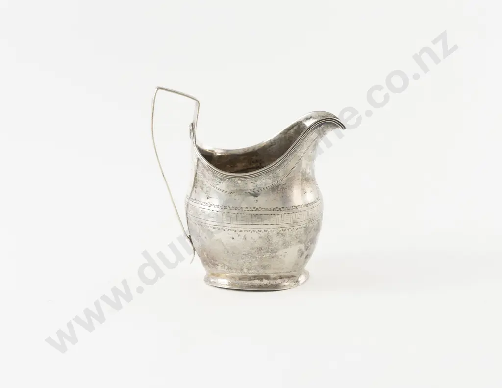 Georgian S/S Cream Jug Image 1++