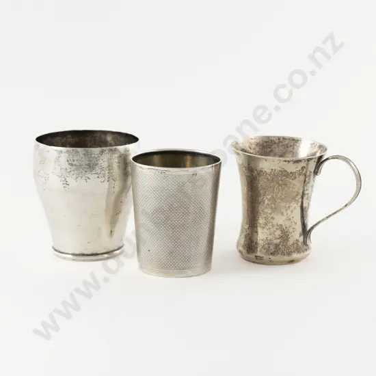 .835 Silver Christening Mug