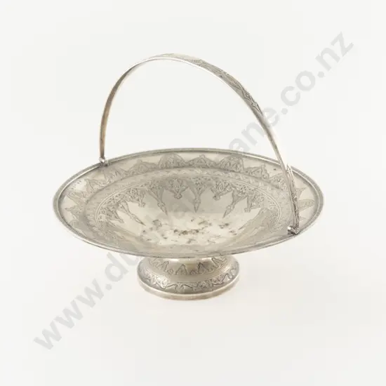 Vict Scottish S/S Cake Basket