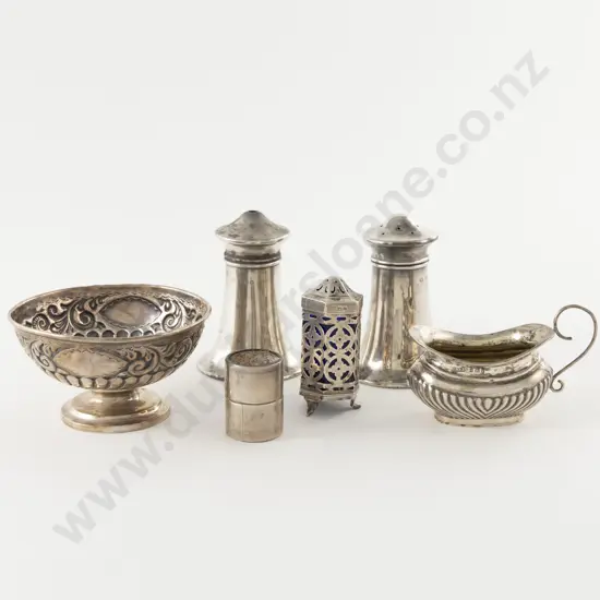 6 Various S/S Cruets