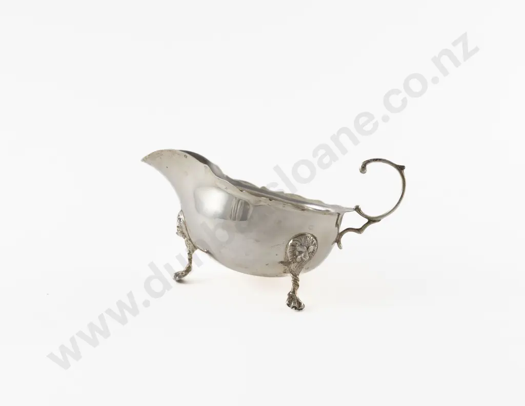 Edw VII S/S Gravy Boat Image 1++