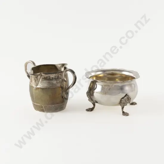 Wm IV S/S Double Lipped Cream Jug