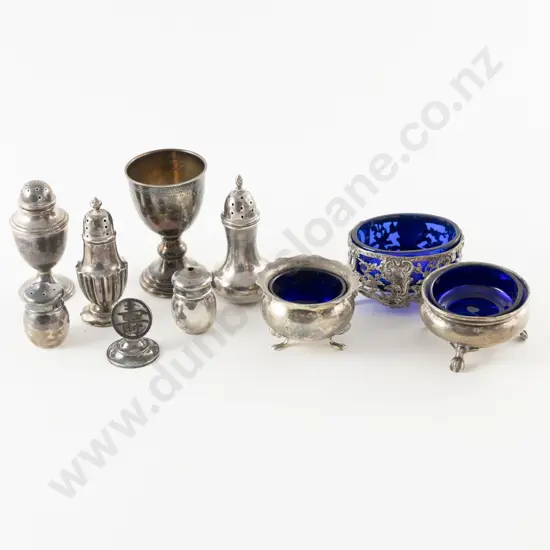10 Various S/S Cruets