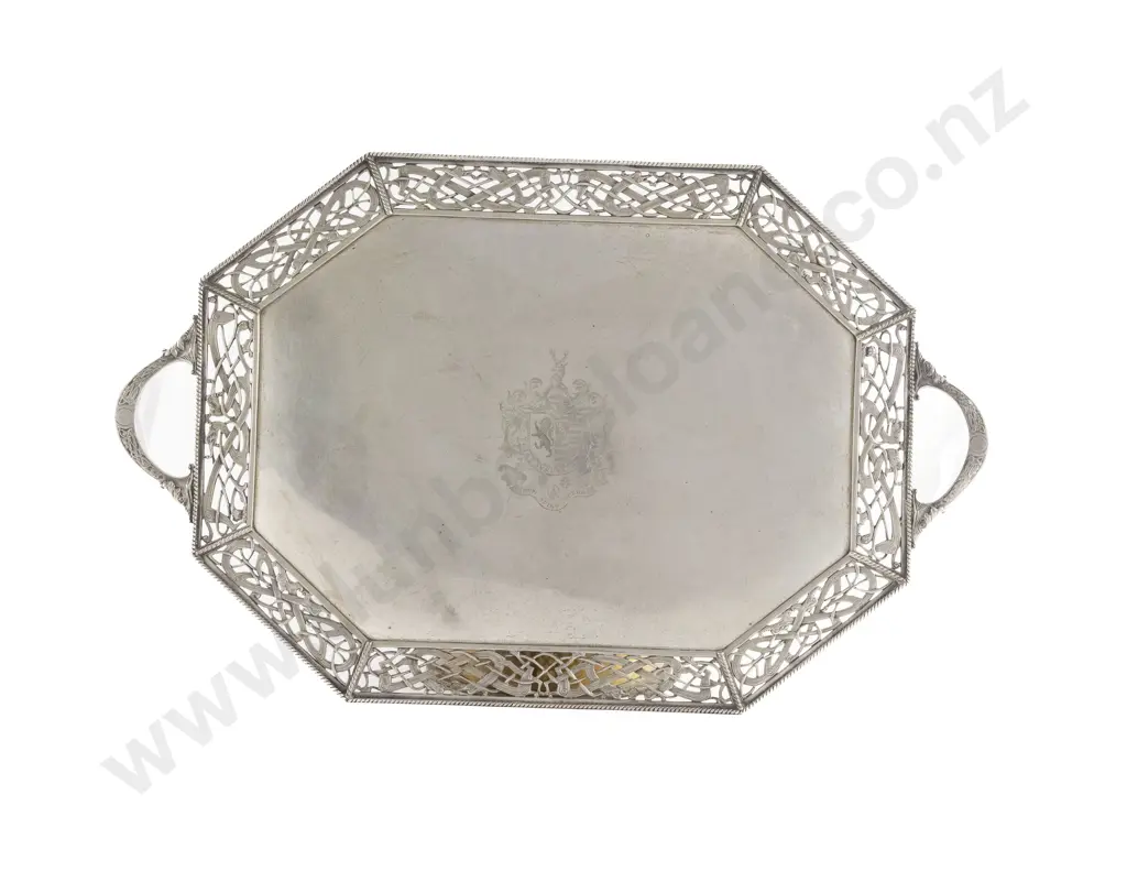 A Superb Geo V Irish S/S 6 Piece Tea & Coffee Service by West & Son Image 1++