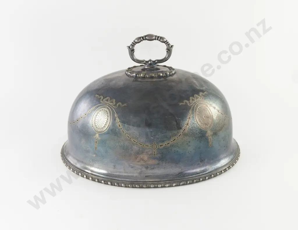 Edw VII S/P Meat Dish Cover Image 1++