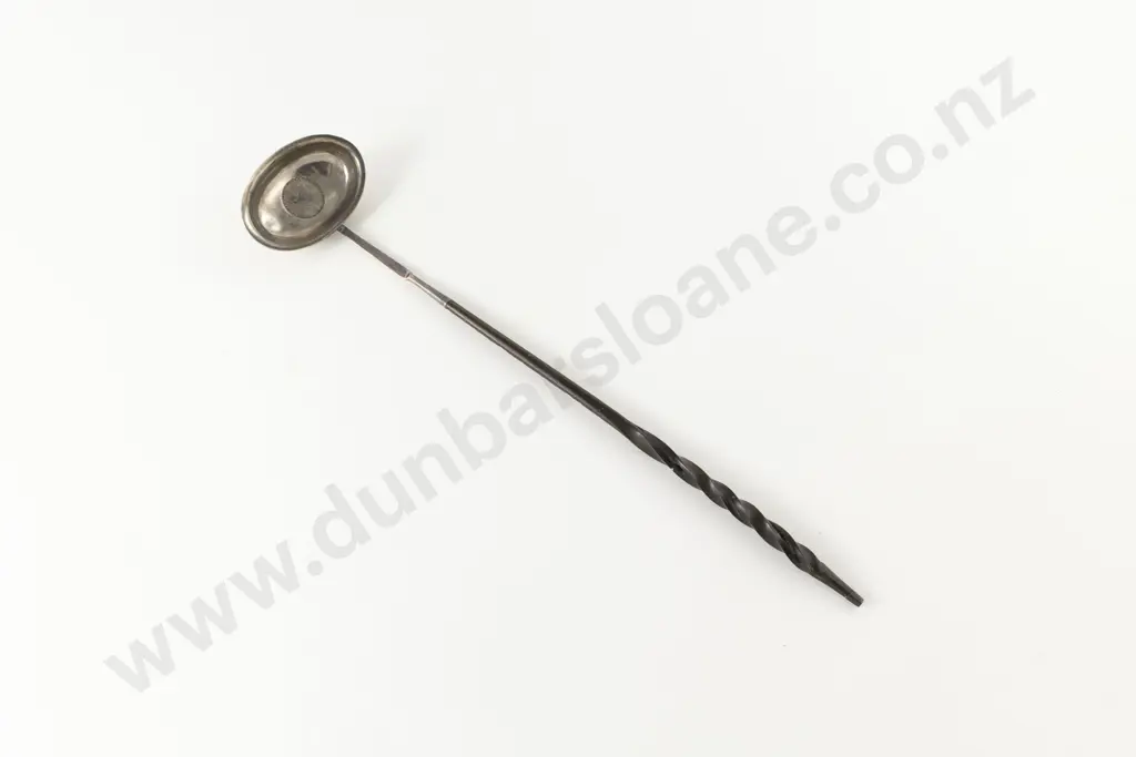 Geo III Whalebone Handled Punch ladle (unmarked) Image 1++
