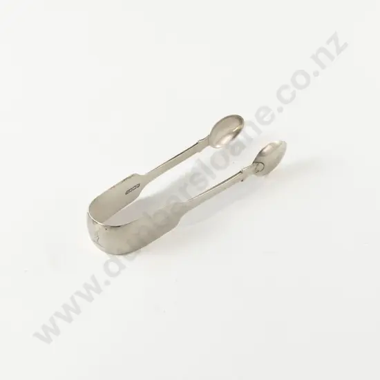 Pair Geo IV S/S Fiddle Pattern Sugar Tongs