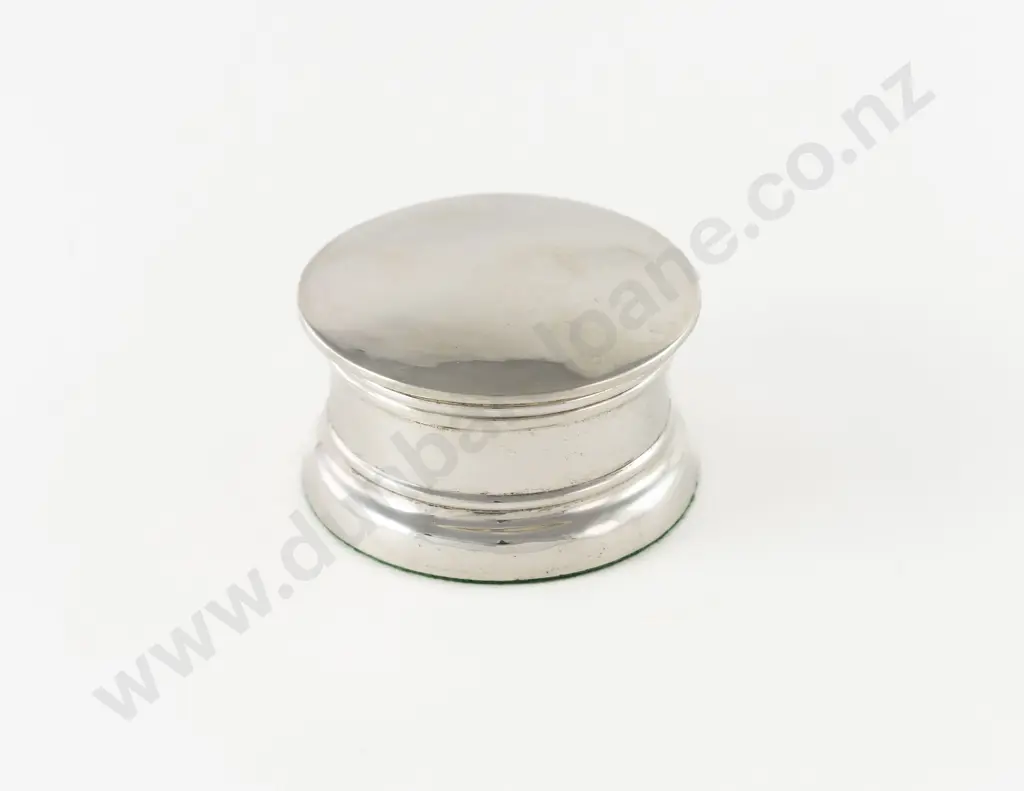 Geo V S/S Circular Trinket Box Image 1++