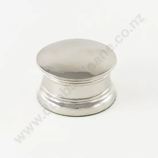 Geo V S/S Circular Trinket Box