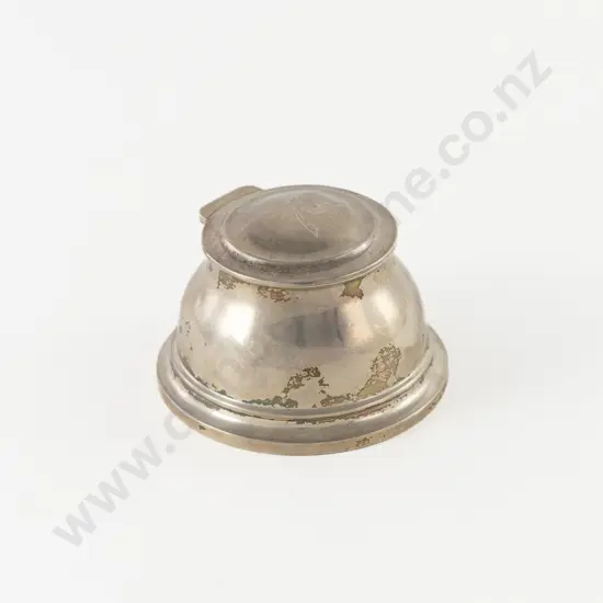 Geo V S/S Capstan Inkwell
