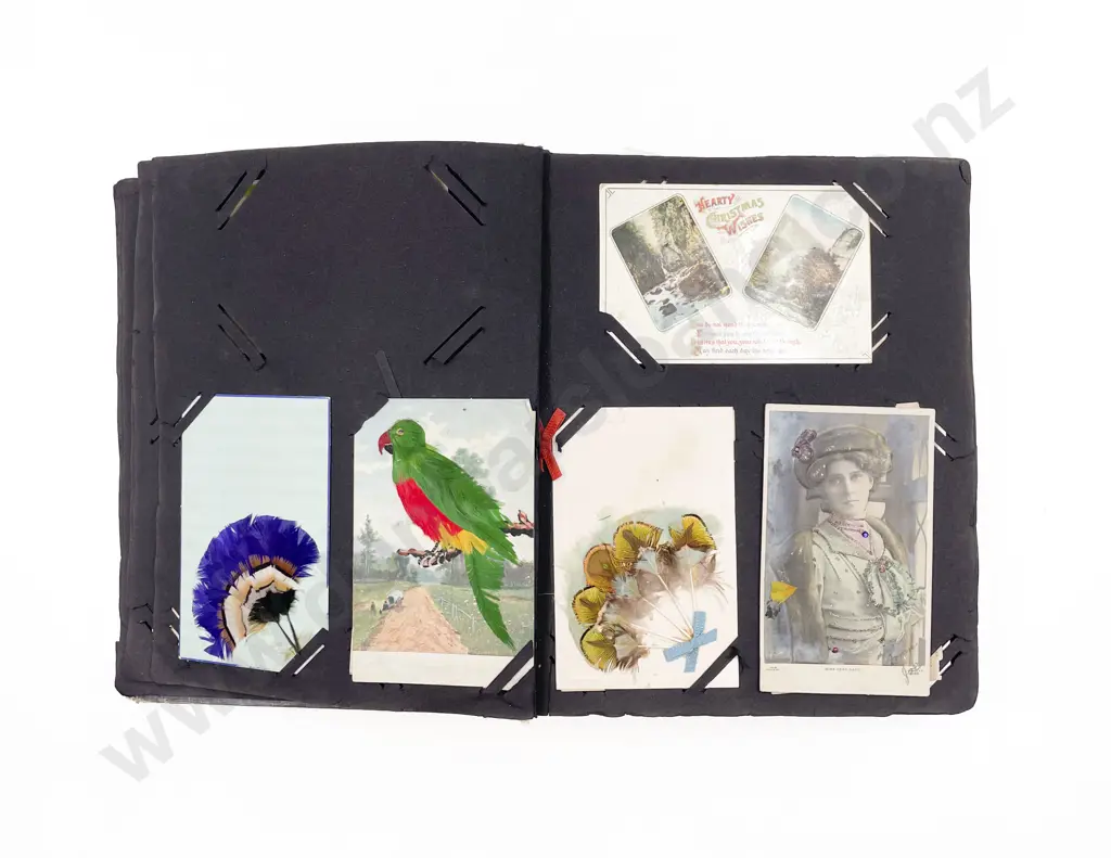 Early C20th Postcard Album Image 1++