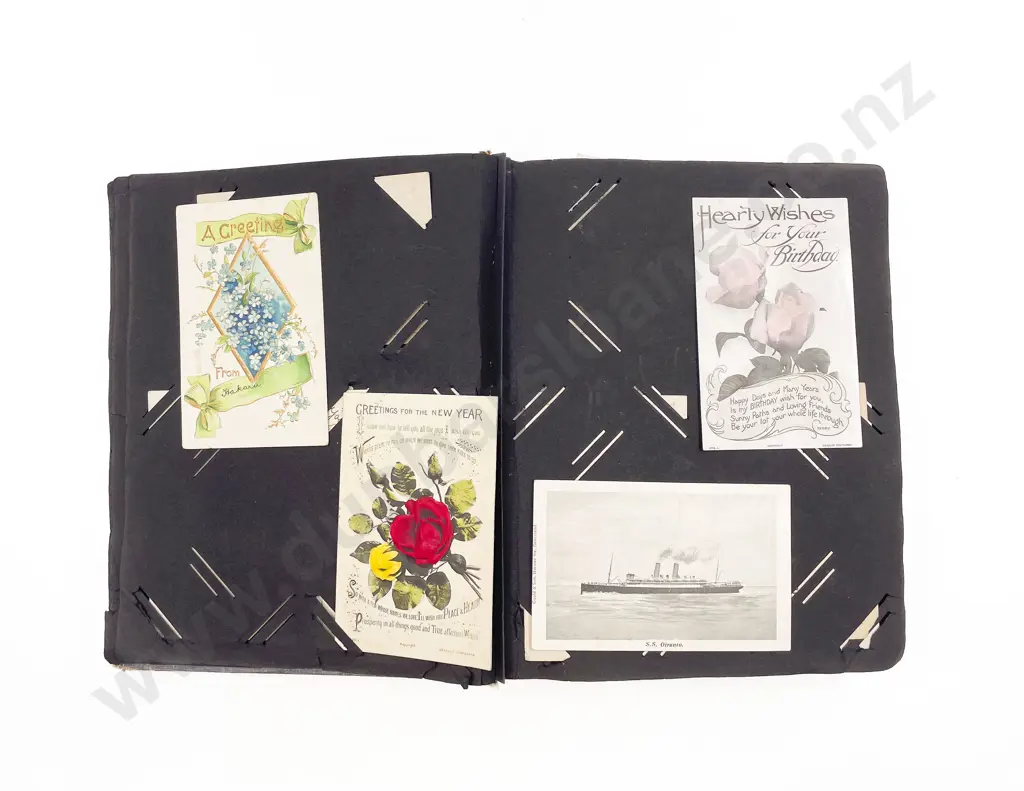 Early C20th Postcard Album Image 1++