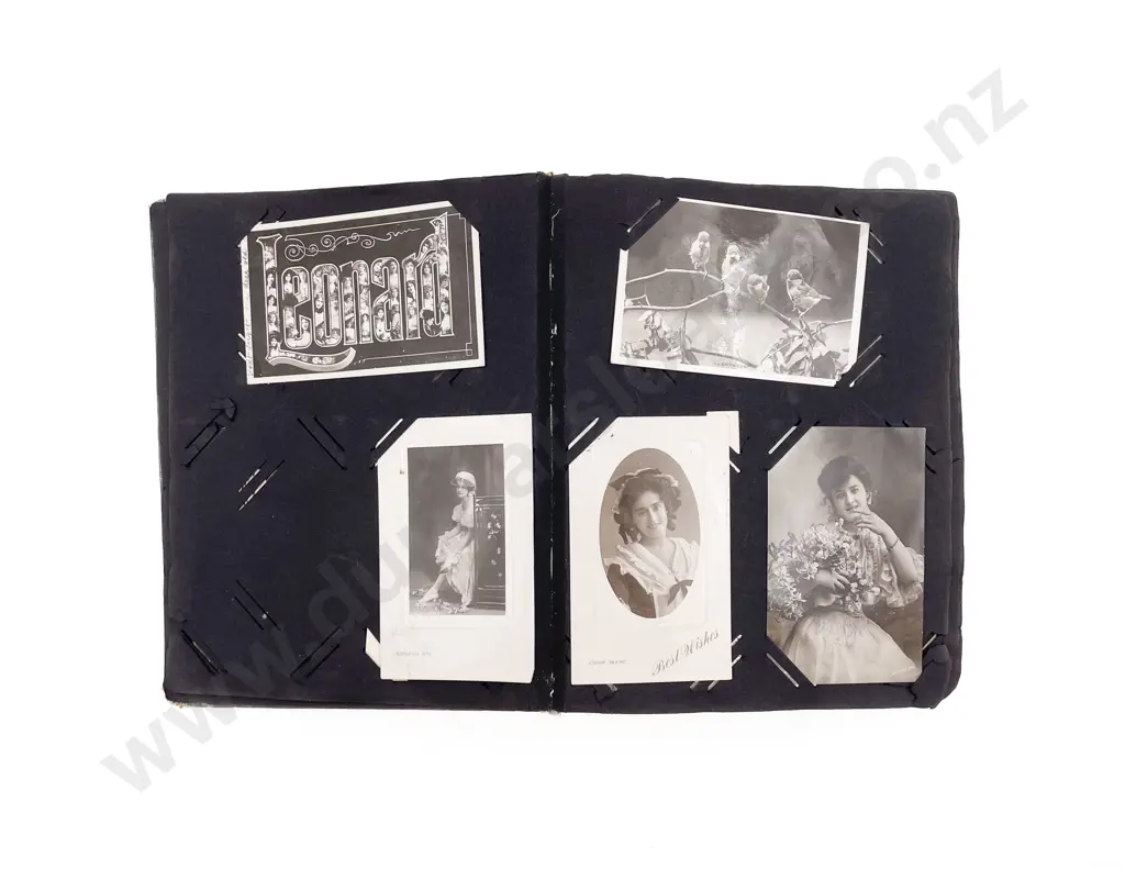 Early C20th Postcard Album Image 1++