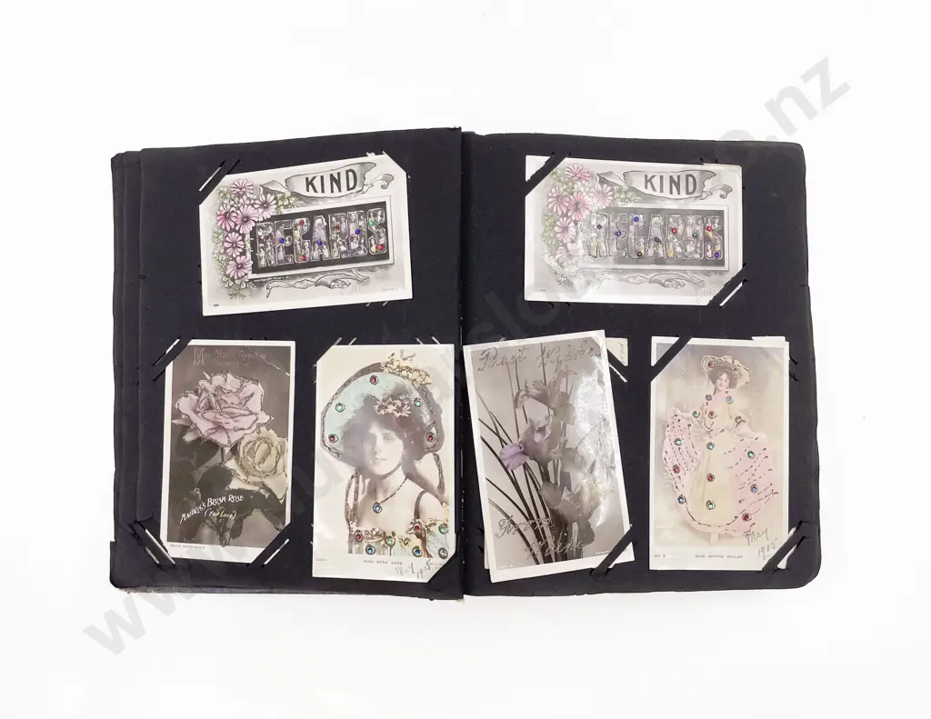 Early C20th Postcard Album Image 1++