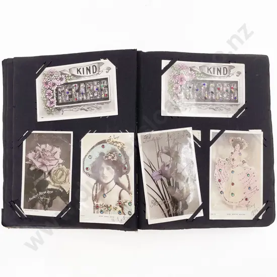 Early C20th Postcard Album