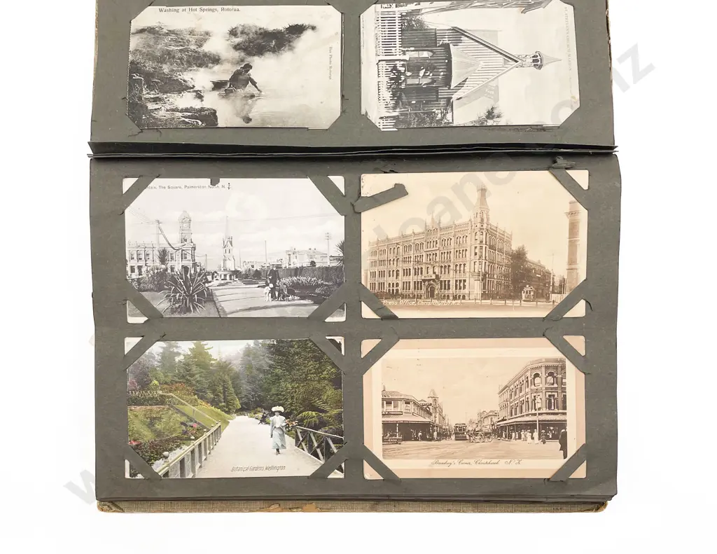 Edwardian Postcard Album Image 1++
