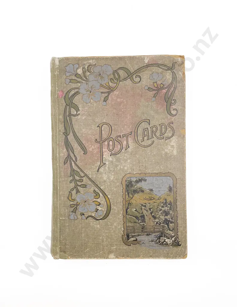 Edwardian Postcard Album Image 1++