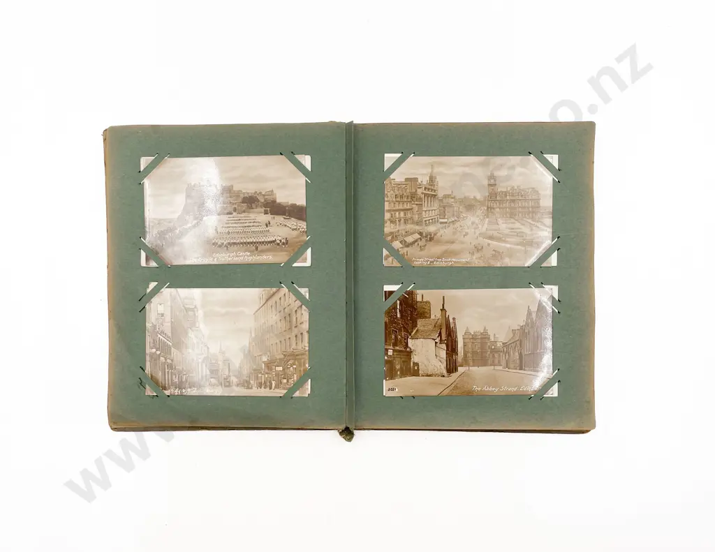 Two Edwardian Postcard Albums Image 1++