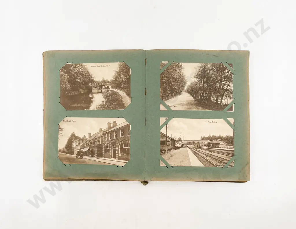 Two Edwardian Postcard Albums Image 1++