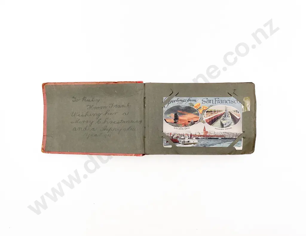 Two Edwardian Postcard Albums Image 1++