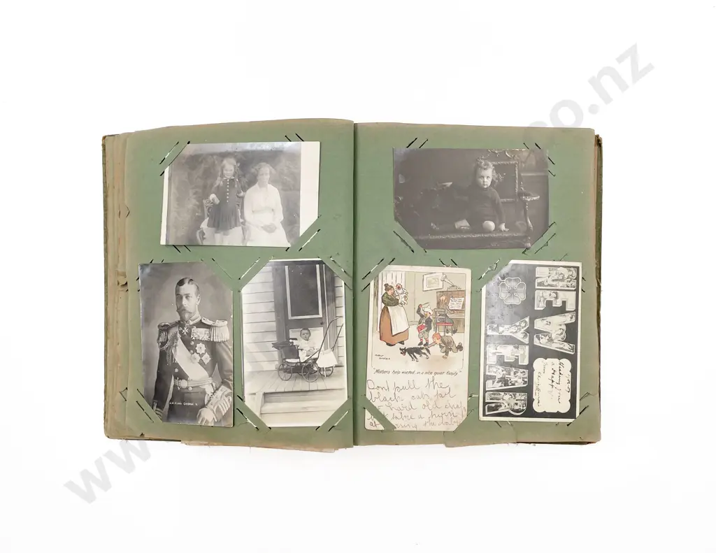 Two Edwardian Postcard Albums Image 1++