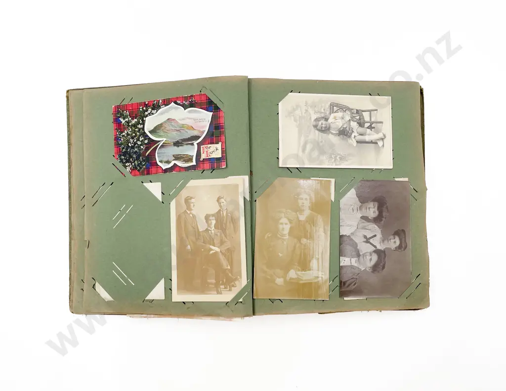 Two Edwardian Postcard Albums Image 1++