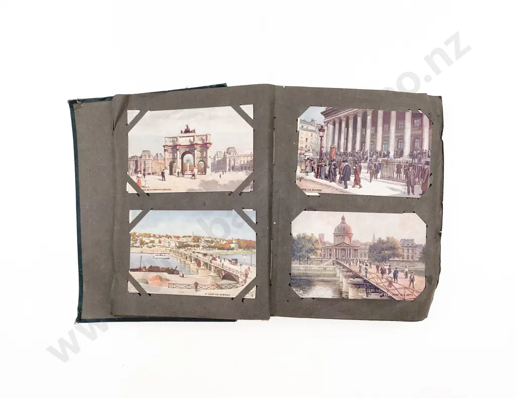 Two Edwardian Postcard Albums Image 1++
