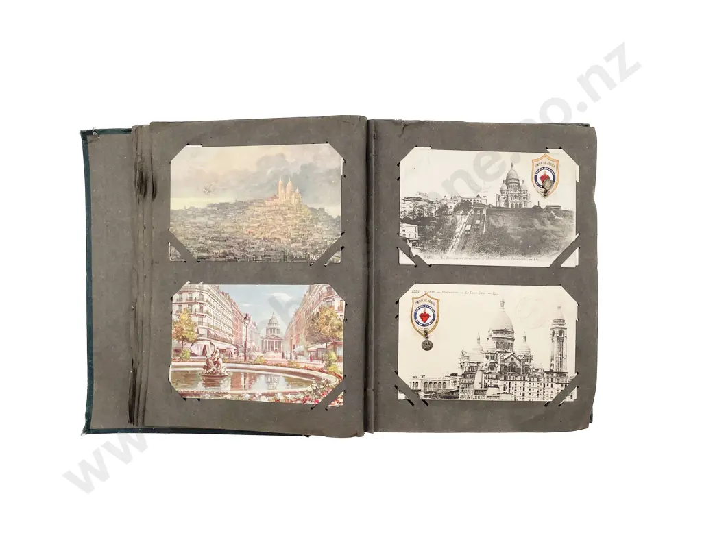 Two Edwardian Postcard Albums Image 1++