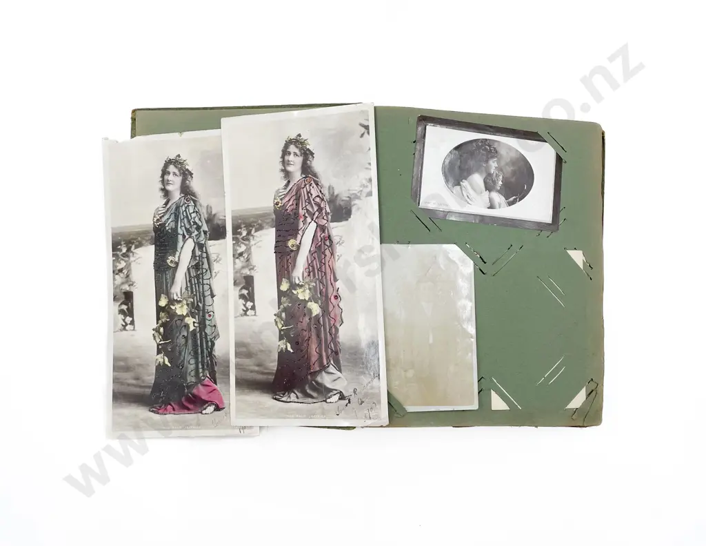 Two Edwardian Postcard Albums Image 1++
