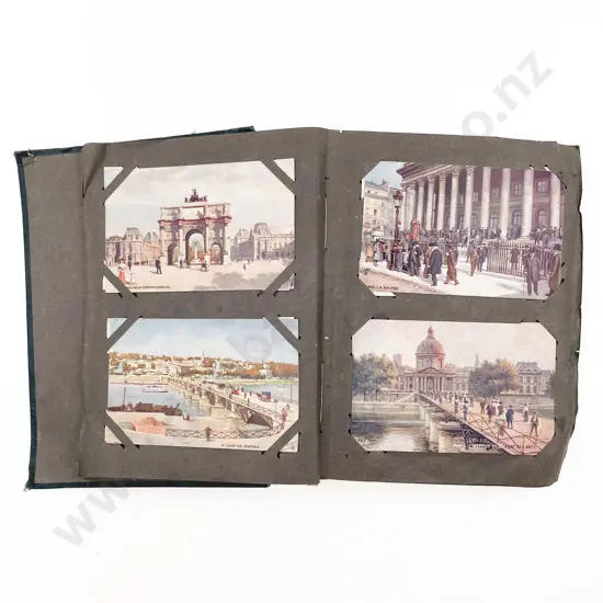 Two Edwardian Postcard Albums