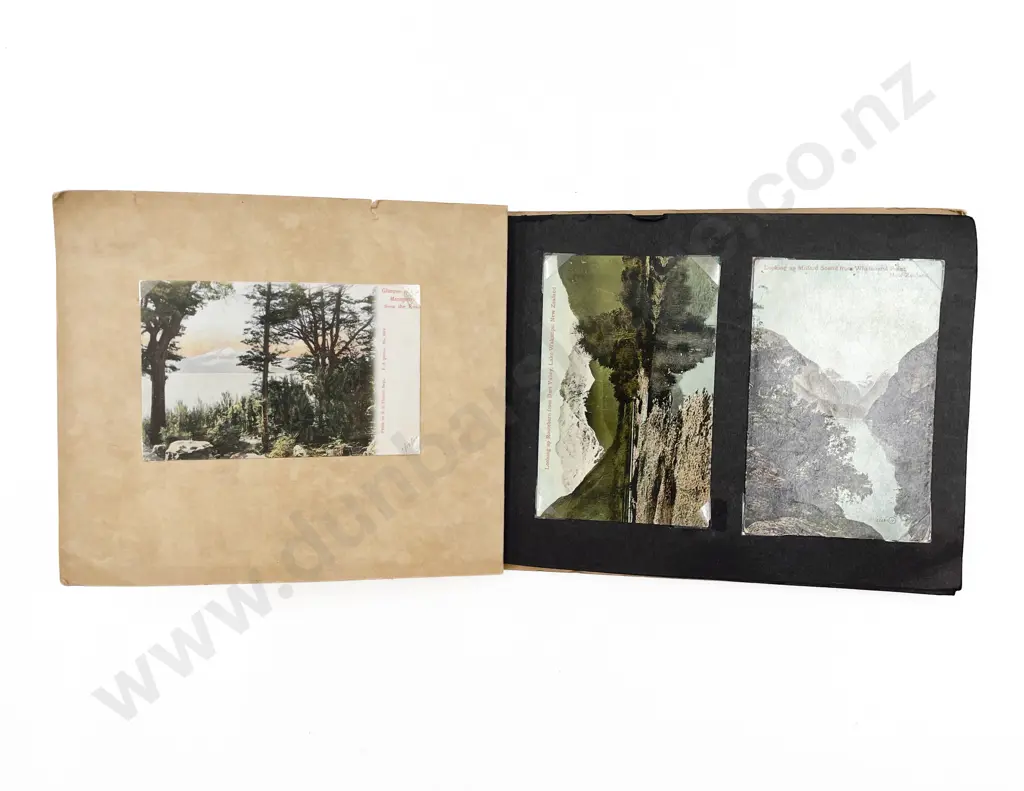 Two Pre WWII Postcard Albums Image 1++