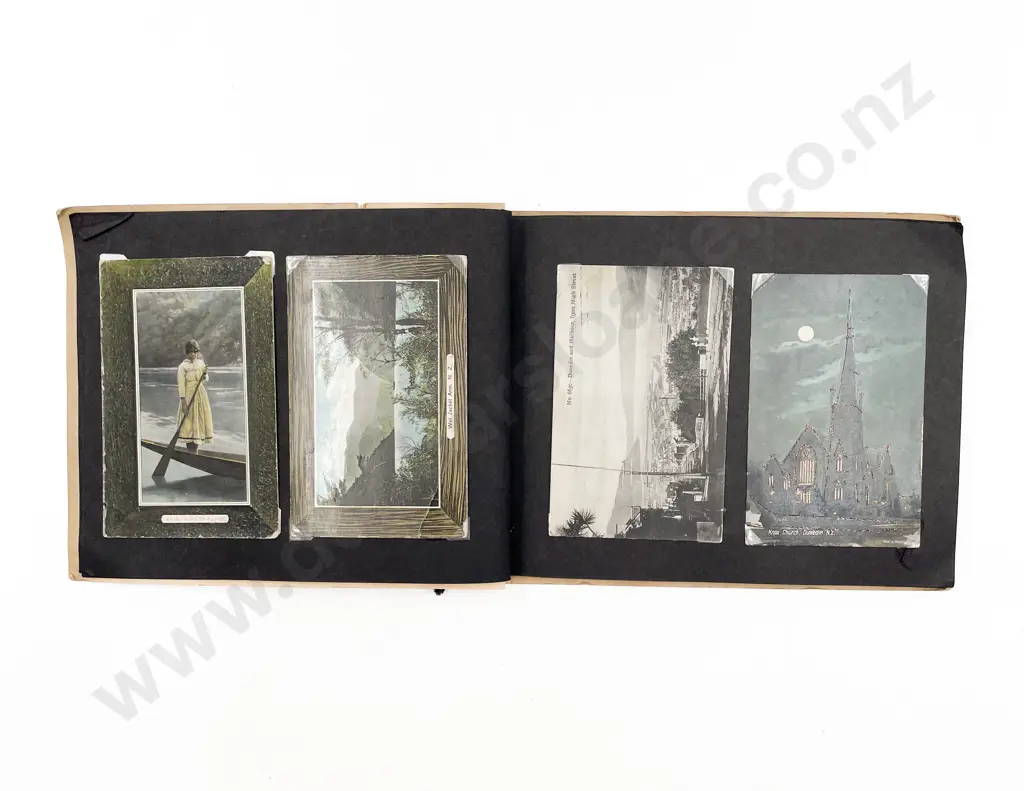 Two Pre WWII Postcard Albums Image 1++