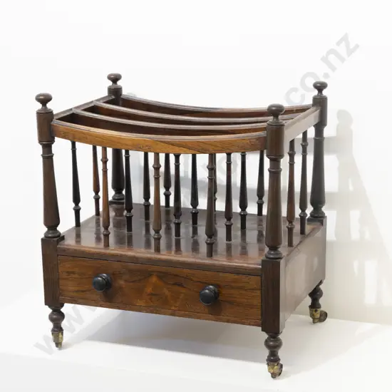 C19th Rosewood Three Division Canterbury
