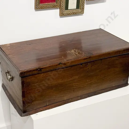 George III Elm Trunk