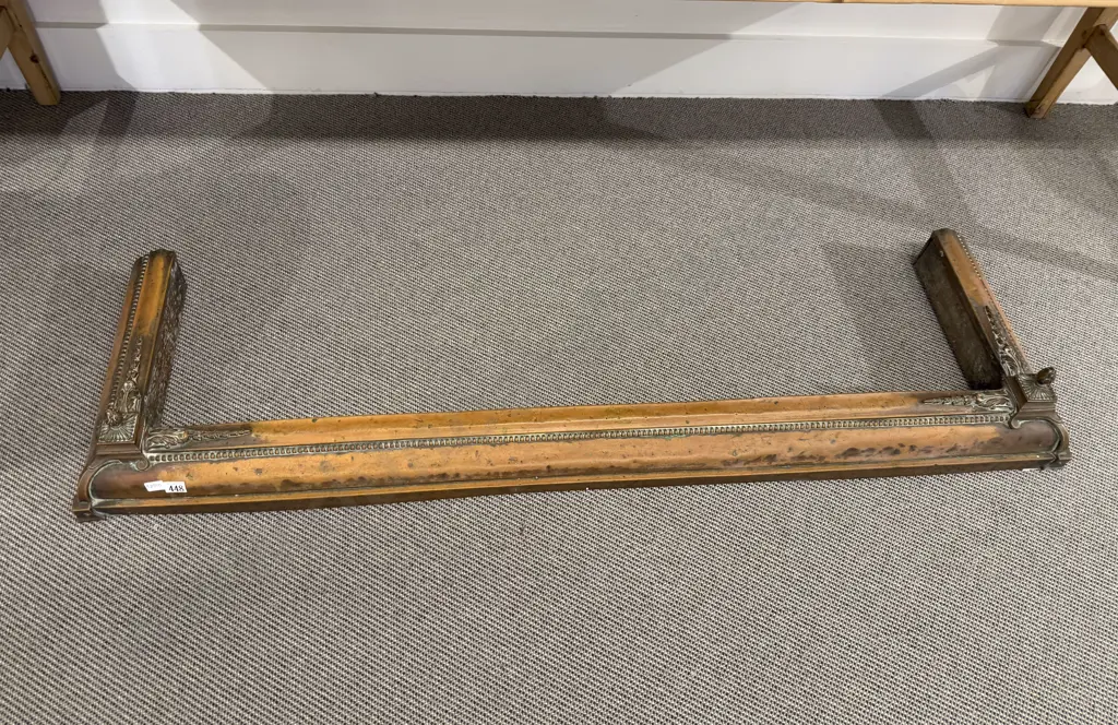 Edwardian Copper Fender Image 1++