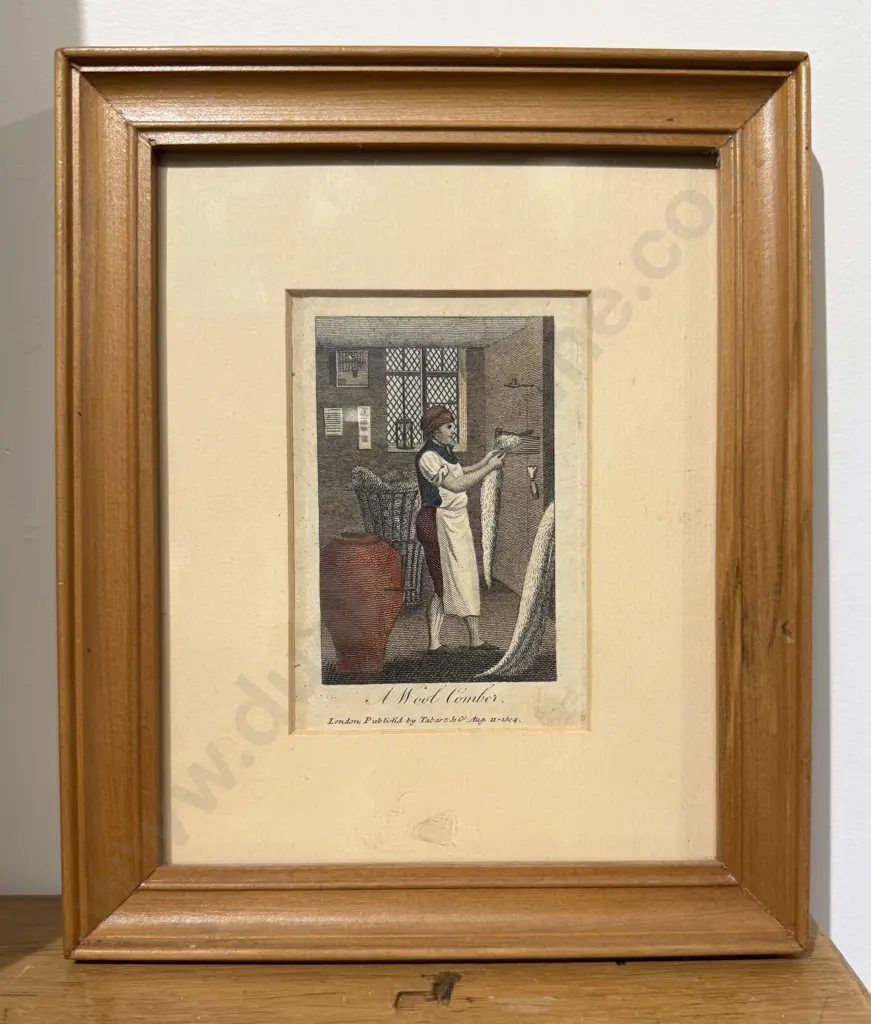 Unknown Artist - A Wool Comber Image 1++