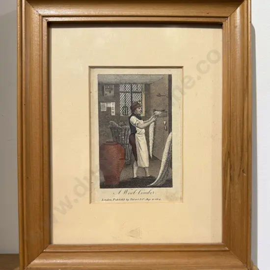 Unknown Artist - A Wool Comber