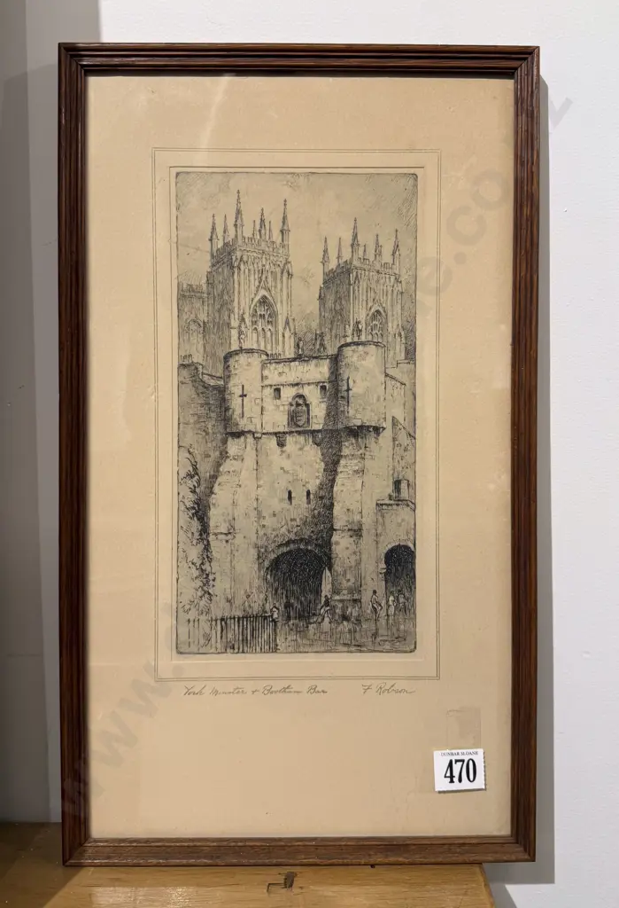 F Robson - York Minster & Bootham Bar Image 1++