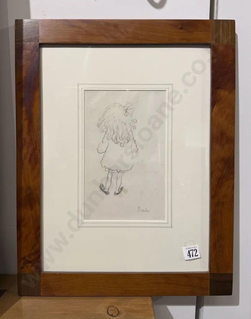 Mervyn Peake (British 1911 - 1968) - Little Girl Image 1++