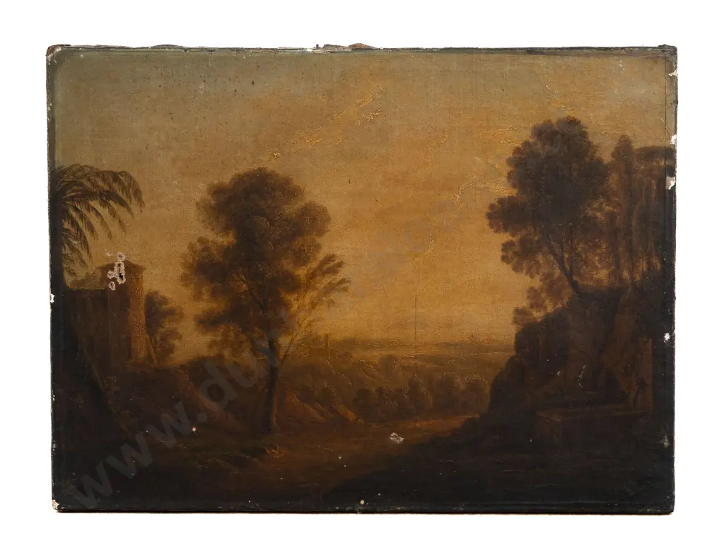 C19th Idyllic Landscape (a/f) Image 1++