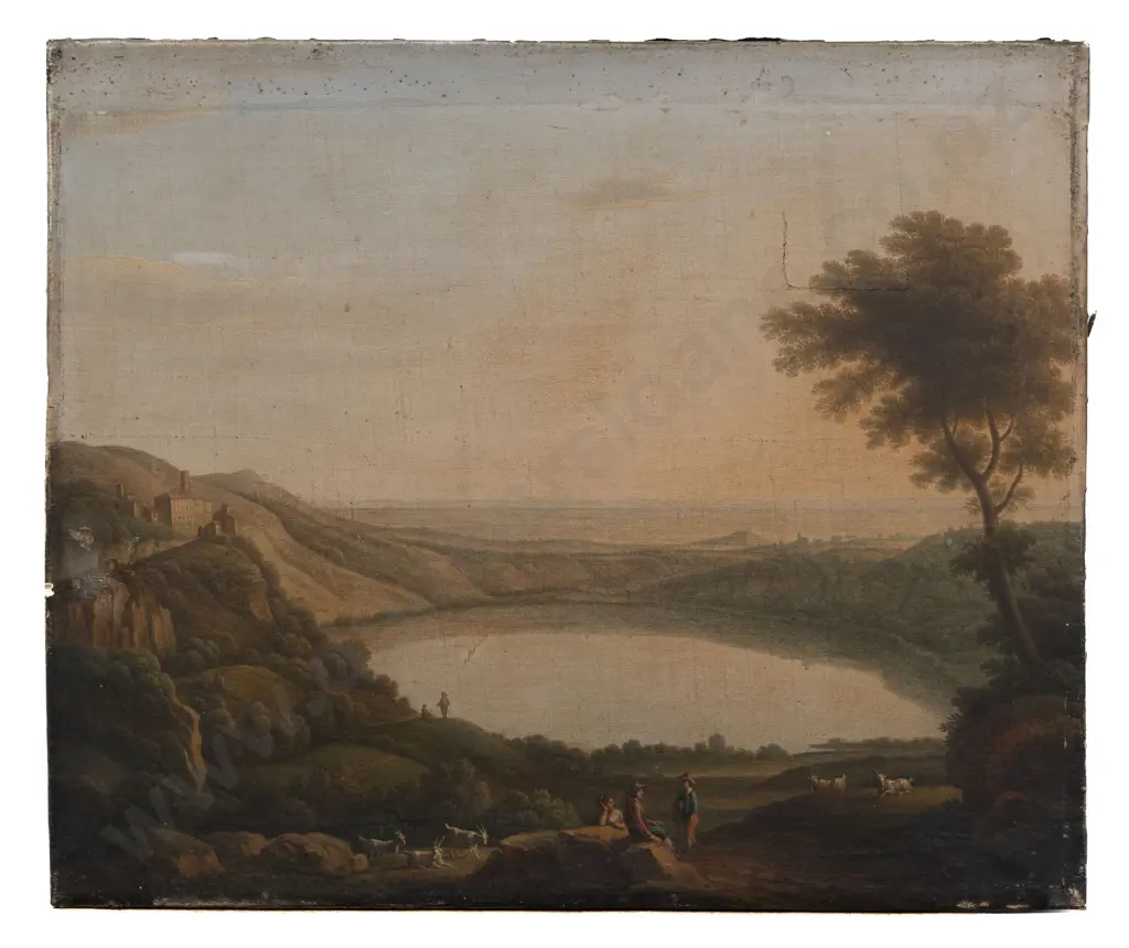C19th Idyllic Landscape (a/f) Image 1++