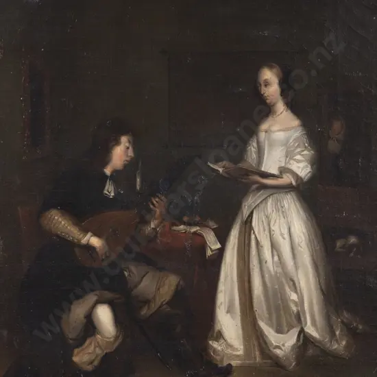 After Gerard ter Borch (Dutch 1617 - 1681) - Music Evening
