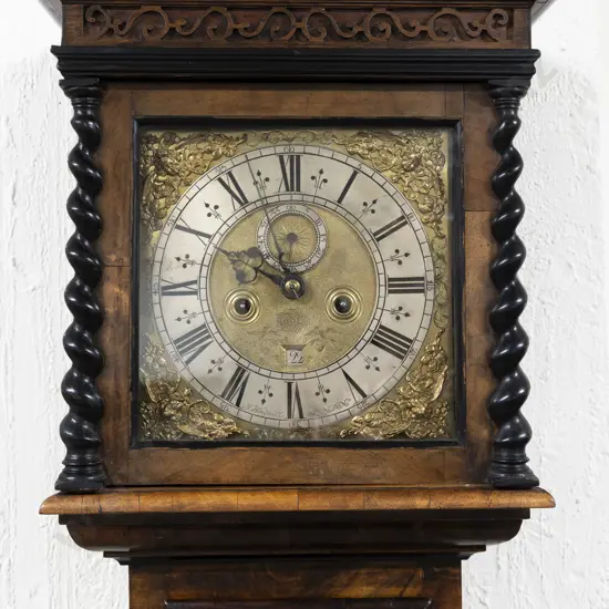 Rare Late 17 th or Early C18th Longcase Clock By Joseph Windmills of London