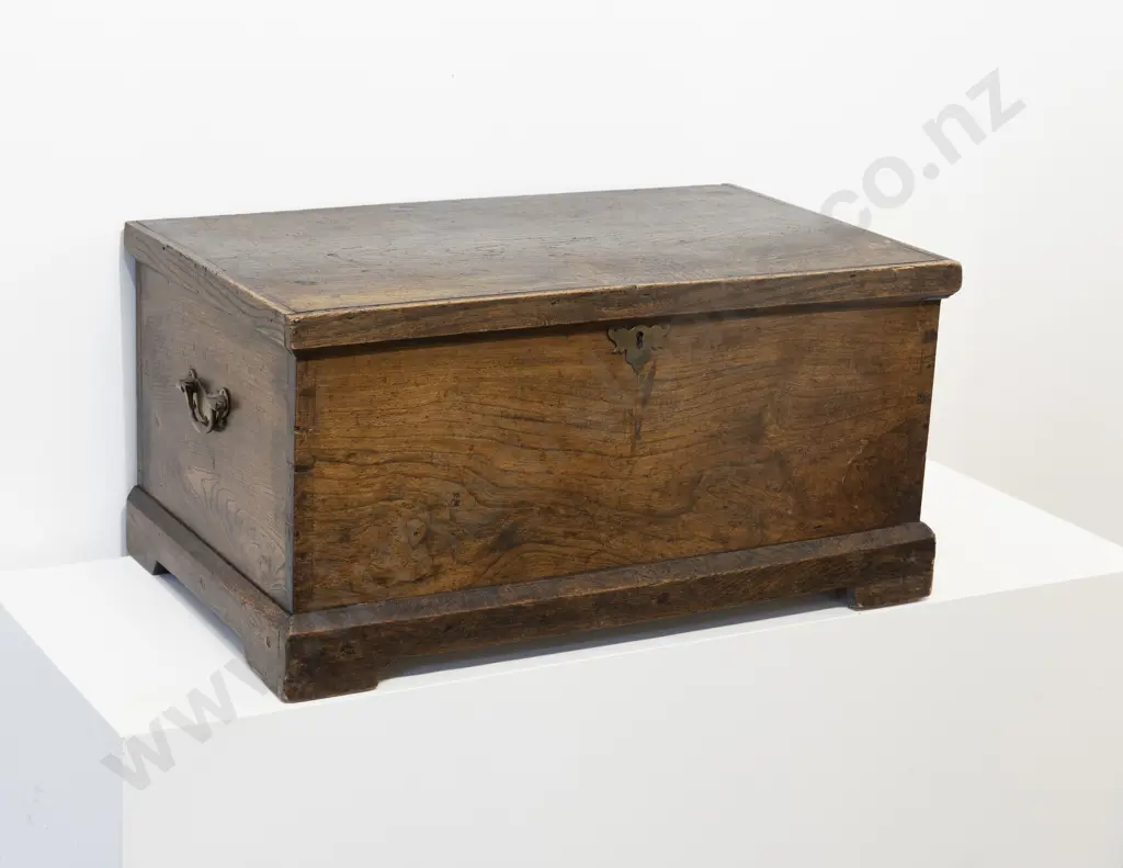 George III Elm Trunk Image 1++