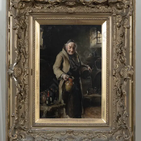 Hermann Armin Kern (Hungarian 1839 - 1912) - Cellarman