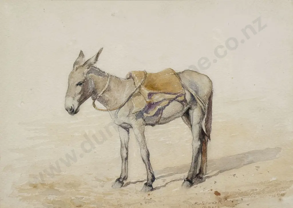 Richard Wallwork - A Study Of A Donkey Image 1++