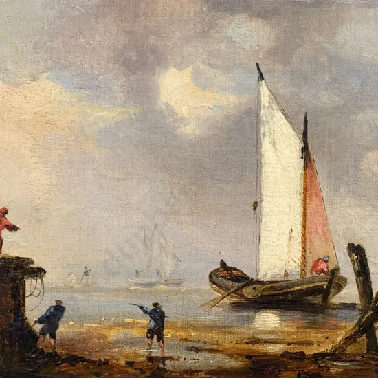 Manner of William Van Der Velde The Younger (Dutch 1633 - 1707) - Seascape