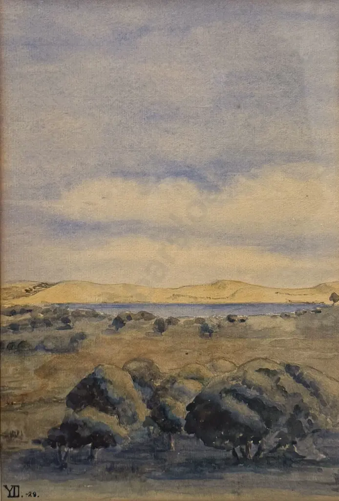 Unknown Artist - Lake Landscape Image 1++